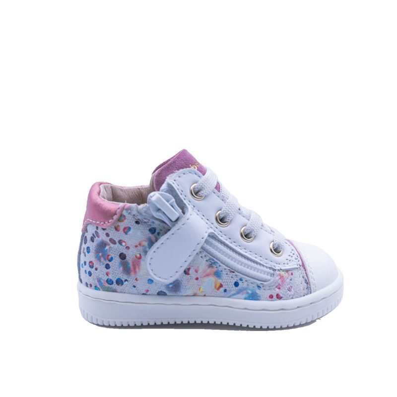 Babybotte Francine zip blanc