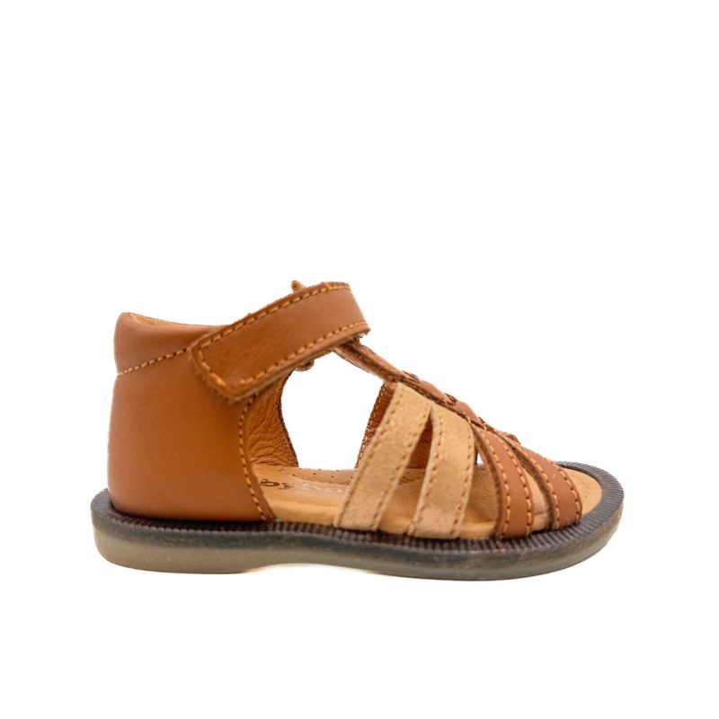 Babybotte Tourbillon velcro cognac