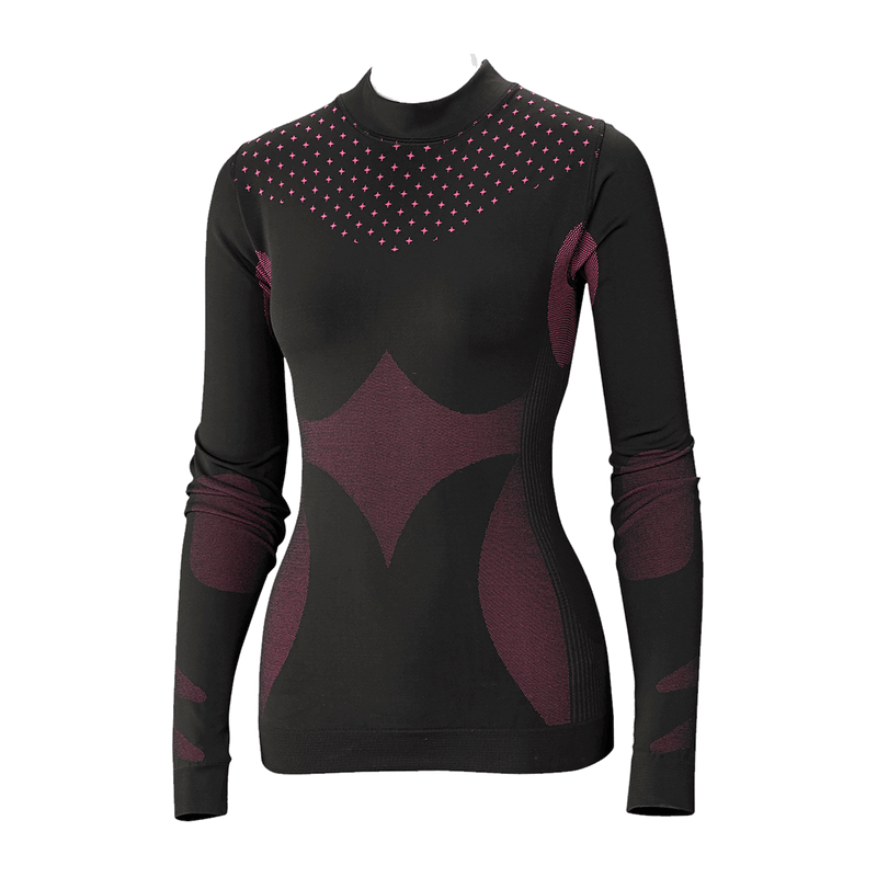 baffin BASE LAYER TOP Black/Pink Apparel