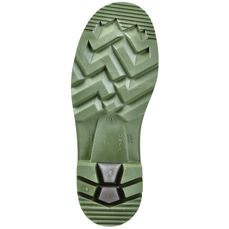 Baffin ENDURO (Embout Ordinaire) Noir-Vert Footwear