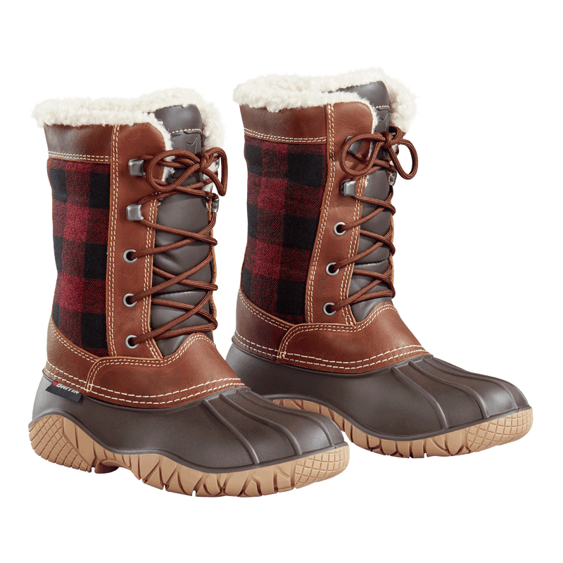 Baffin JASPER Rouge/Noir-Carreaux Footwear