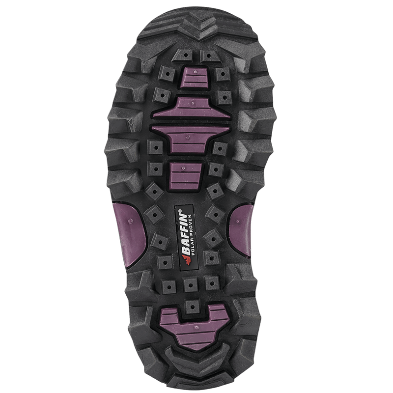 Baffin YOUNG SNOGOOSE Noir/Prune Footwear