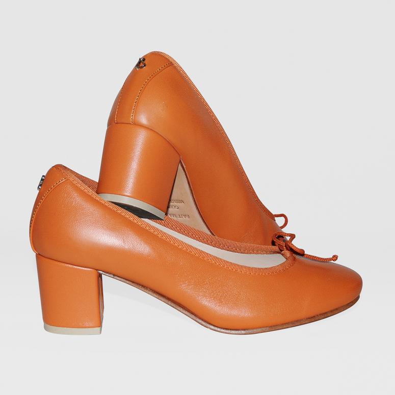 Bagllerina Ballerines à Talon Annette - Sofia Camel