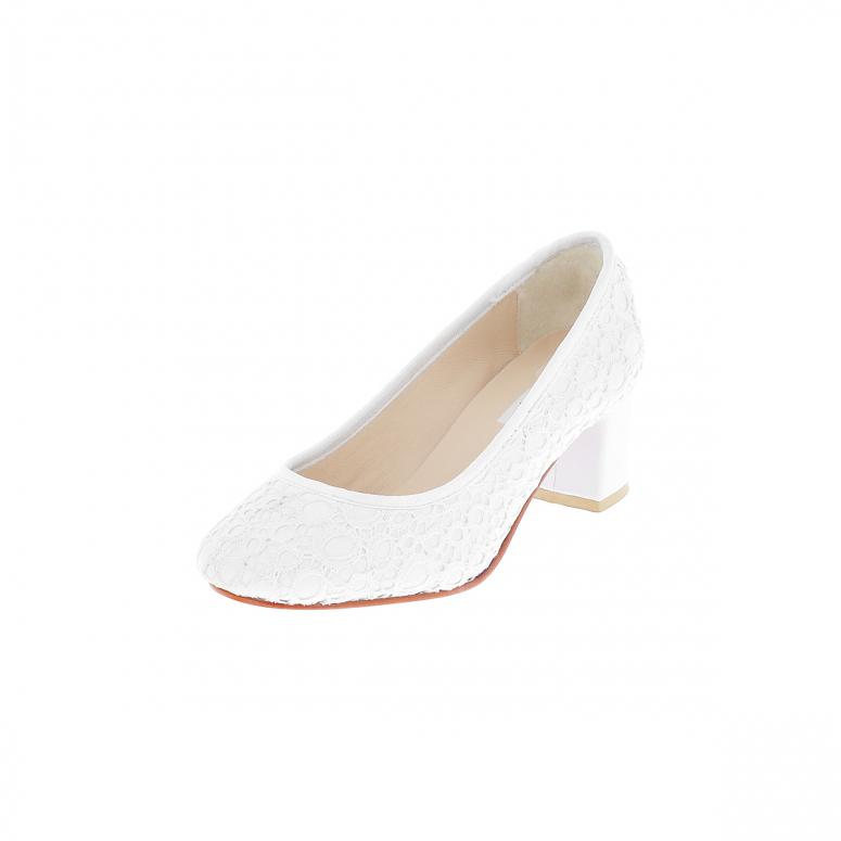 Bagllerina Ballerines Colombe Dentelle - Bagllerina
