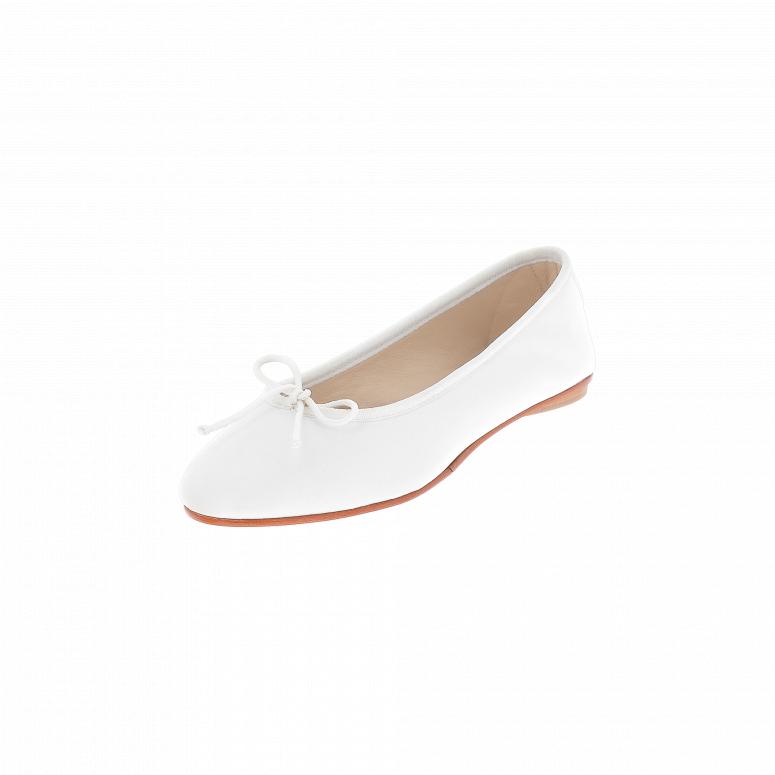 Bagllerina Ballerines Pliables Blanches - Bagllerina