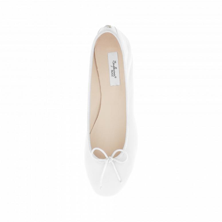 Bagllerina Ballerines Pliables Blanches - Bagllerina