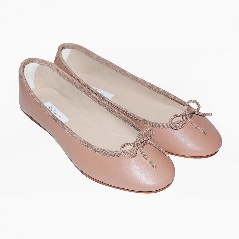 Bagllerina Ballerines Pliables Gorgeous - Taupe