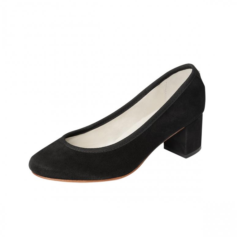 Bagllerina Ballerines Colombe Peau Velours - Bagllerina