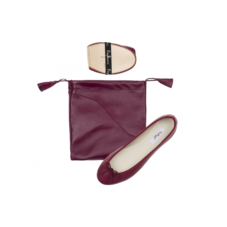 Bagllerina Ballerines Pliables Couleurs Plus - Pochette Cuir - Bagllerina