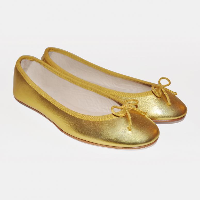 Bagllerina Ballerines Pliables Gorgeous - Cisa Lame Oro