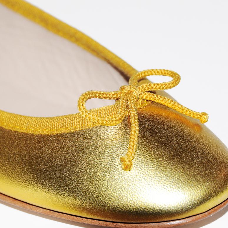 Bagllerina Ballerines Pliables Gorgeous - Cisa Lame Oro