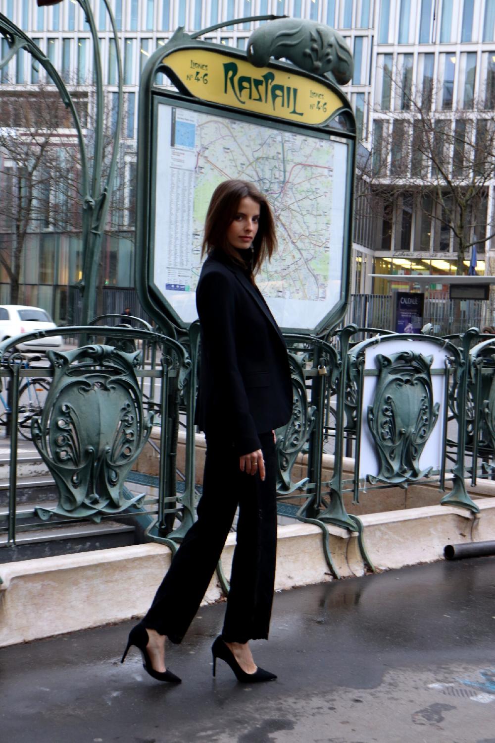 Balensi Pantalon Place Spark Noir