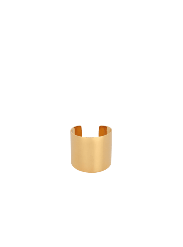balmain paris Bague Tubular or - Femme