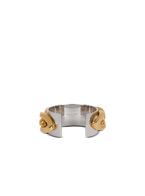 Balmain Paris Bracelet Chaîne En Laiton Or - Femme