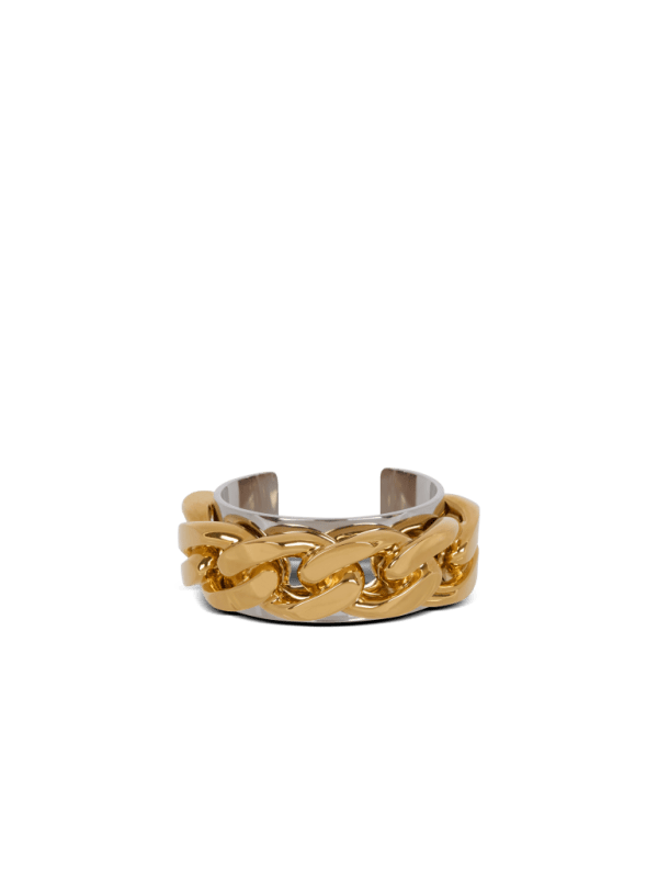 balmain paris Bracelet chaîne en laiton or - Femme