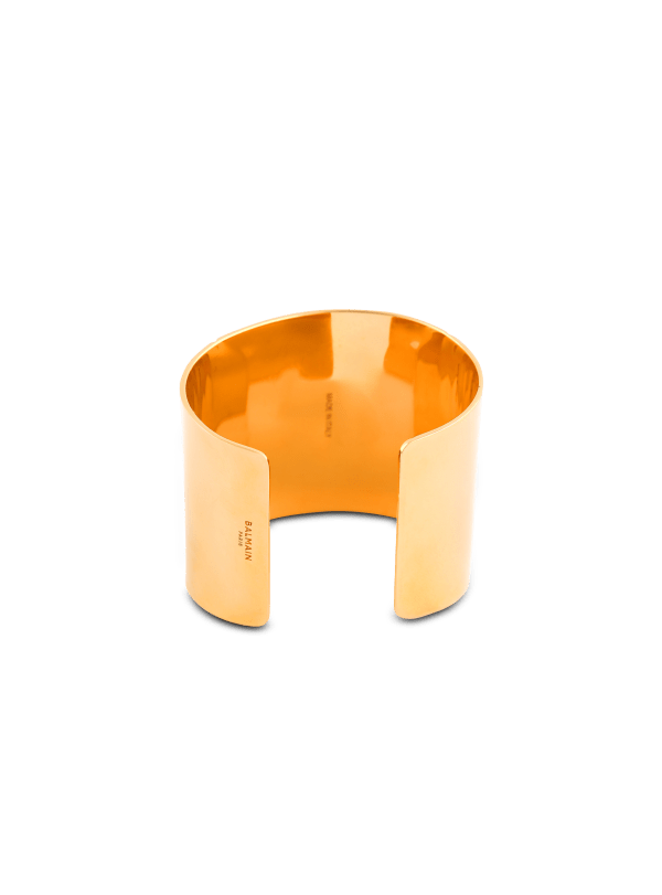 Balmain Paris Bracelet Tubular PB Or - Homme