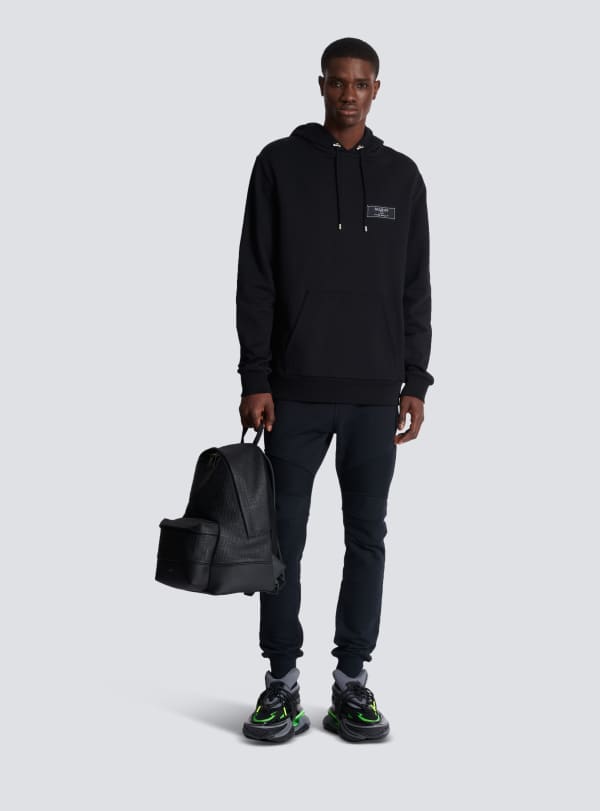 Balmain Paris Hoodie Pierre Balmain Noir - Homme