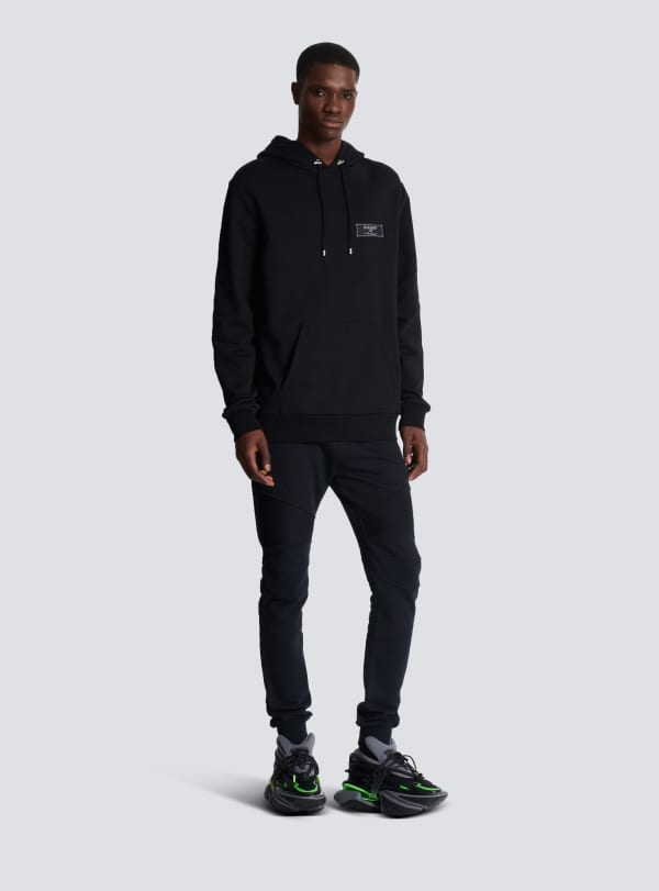 Balmain Paris Hoodie Pierre Balmain Noir - Homme