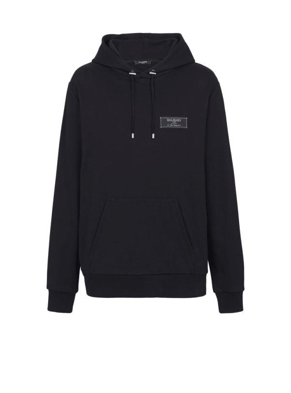 balmain paris Hoodie Pierre Balmain noir - Homme