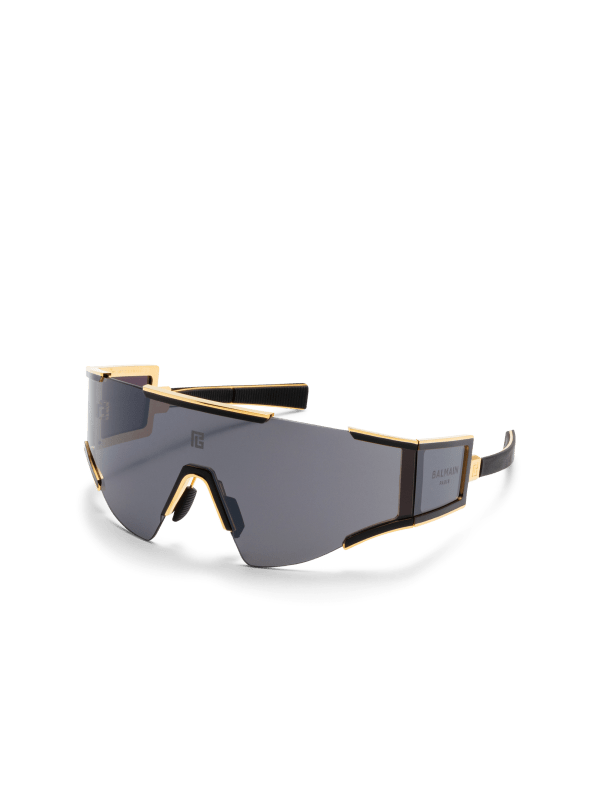 Balmain Paris Lunettes De Soleil Fleche Noir - Femme