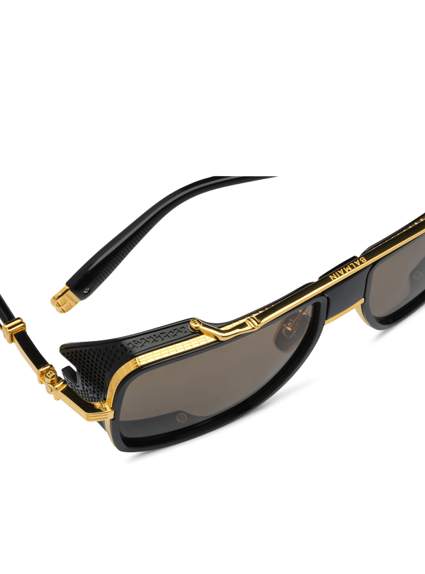 Balmain Paris Lunettes De Soleil O.R. Marron - Femme