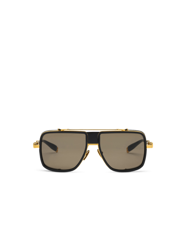 balmain paris Lunettes de soleil O.R. marron - Femme
