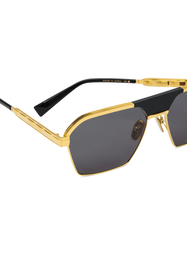 Balmain Paris Lunettes De Soleil Sergeant Or - Femme
