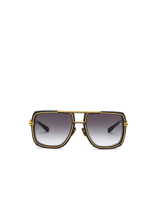 balmain paris Lunettes de soleil Soldier or - Femme