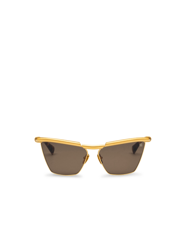balmain paris Lunettes de soleil Victoire or - Femme