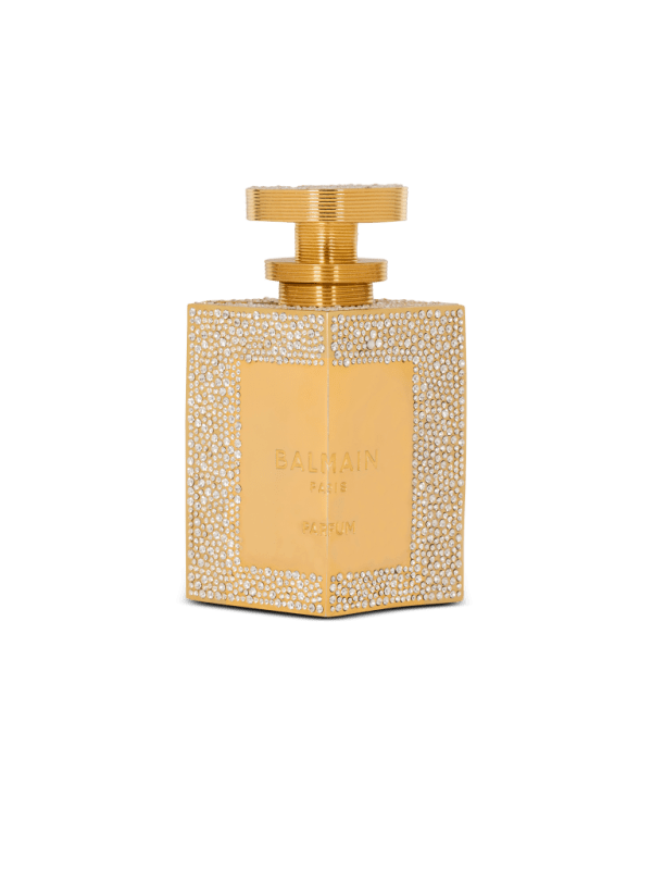 balmain paris Minaudière Parfum en strass or - Femme