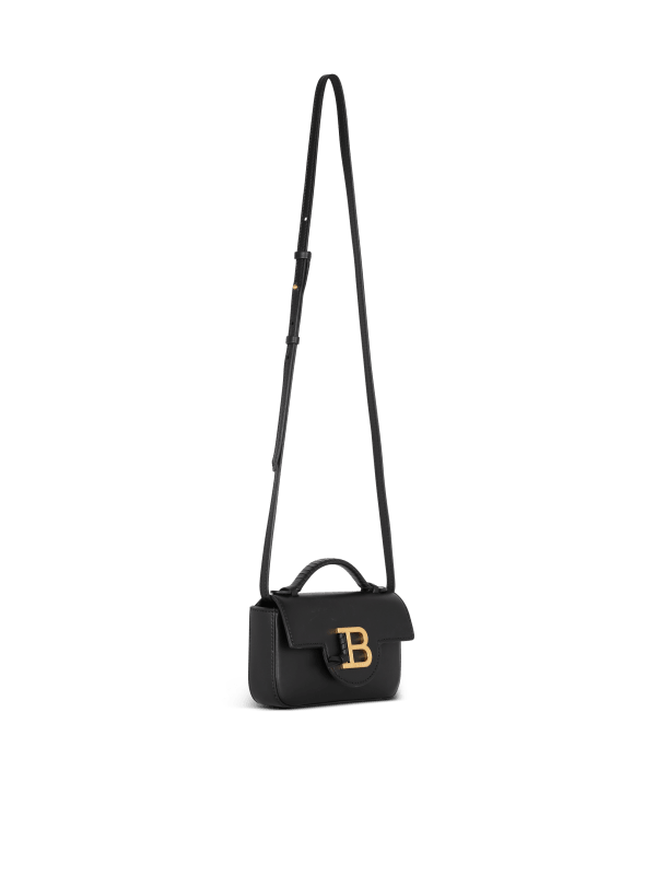 Balmain Paris Sac B-Buzz Mini En Cuir Noir - Femme