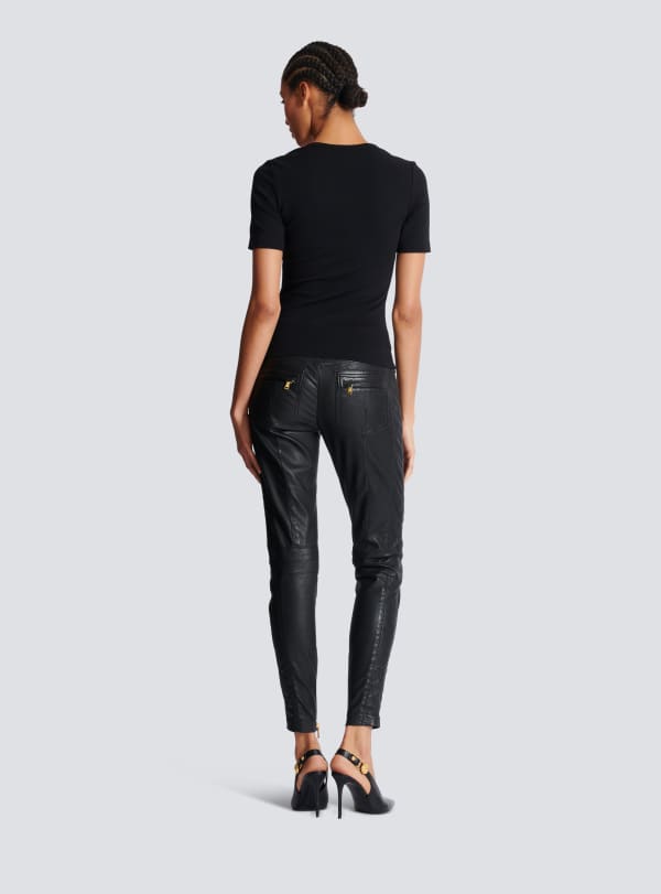 Balmain Paris T-shirt à Logo PB - Femme