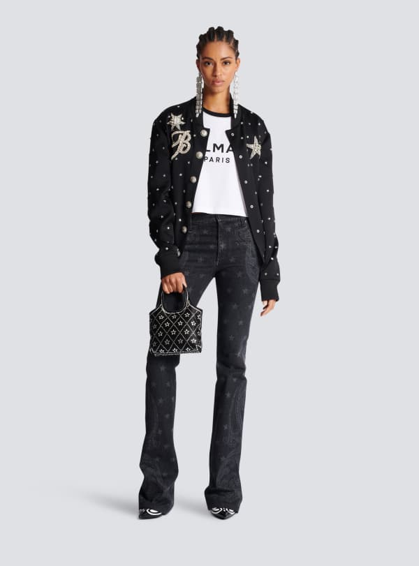 Balmain Paris T-shirt Balmain Paris Noir - Femme