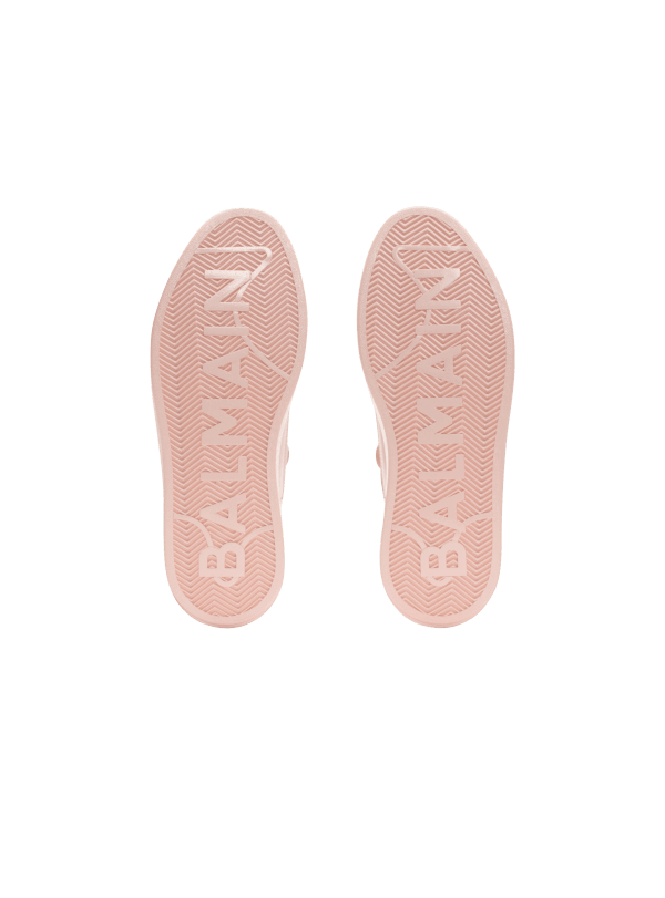 Balmain Paris Baskets B-Court Flip Irisées Rose - Femme