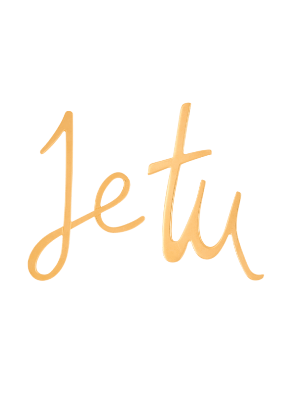 balmain paris Boucles d'oreilles pronoms en laiton or - Femme