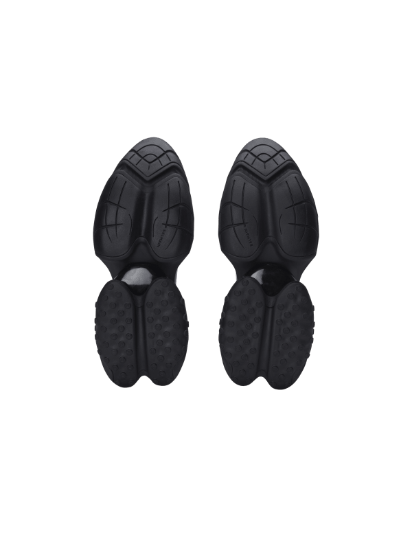 Balmain Paris Derbies Unicorn En Cuir Glacé Noir - Homme