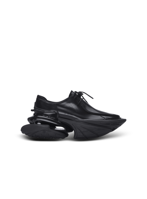 balmain paris Derbies Unicorn en cuir glacé noir - Homme balmain paris Derbies Unicorn en cuir glacé noir - Homme