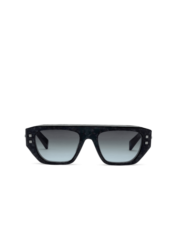 balmain paris Lunettes de soleil B-Army II noir - Femme