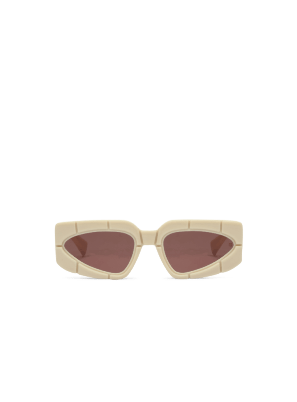 balmain paris Lunettes de soleil B-Spirit beige - Femme
