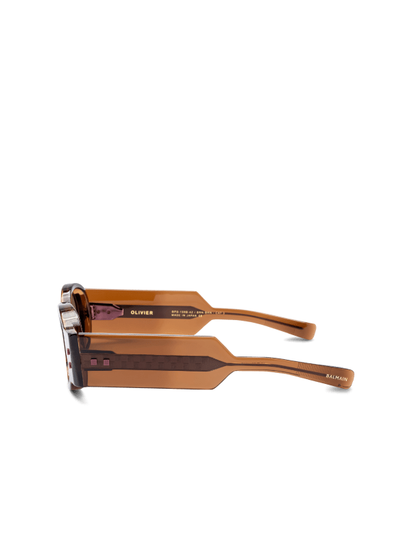 Balmain Paris Lunettes De Soleil Olivier Multicolore - Femme