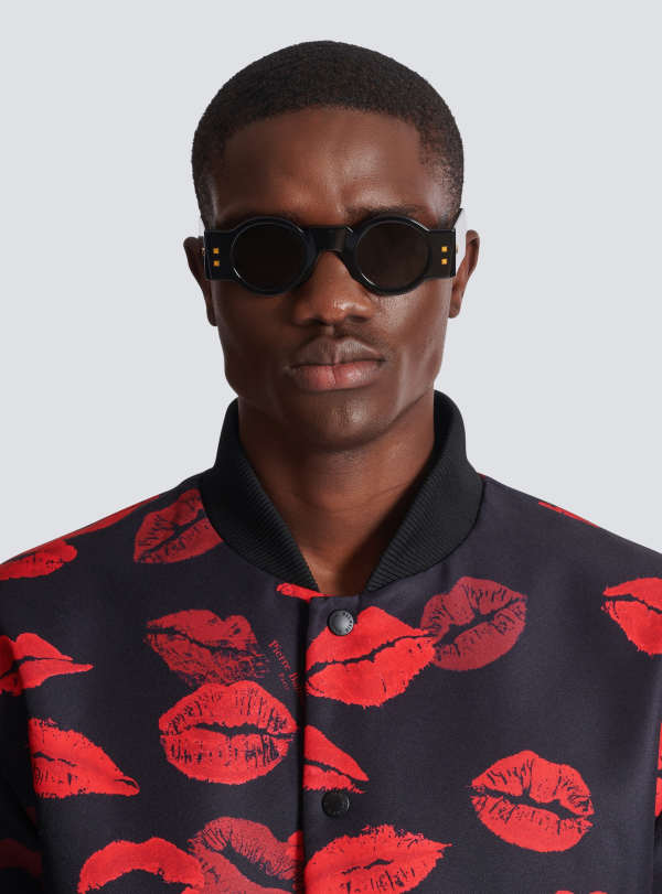 Balmain Paris Lunettes De Soleil Olivier Multicolore - Femme