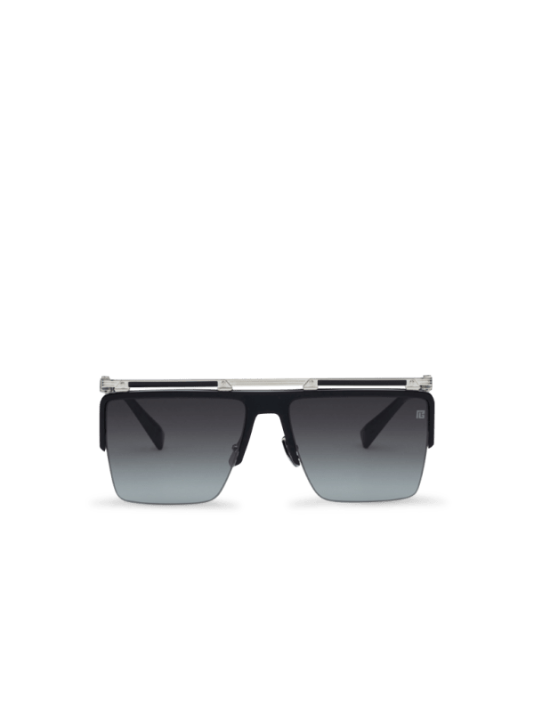 balmain paris Lunettes de soleil Triomphe noir - Femme