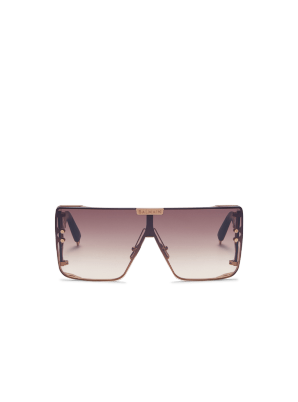 balmain paris Lunettes de soleil Wonder Boy marron - Femme