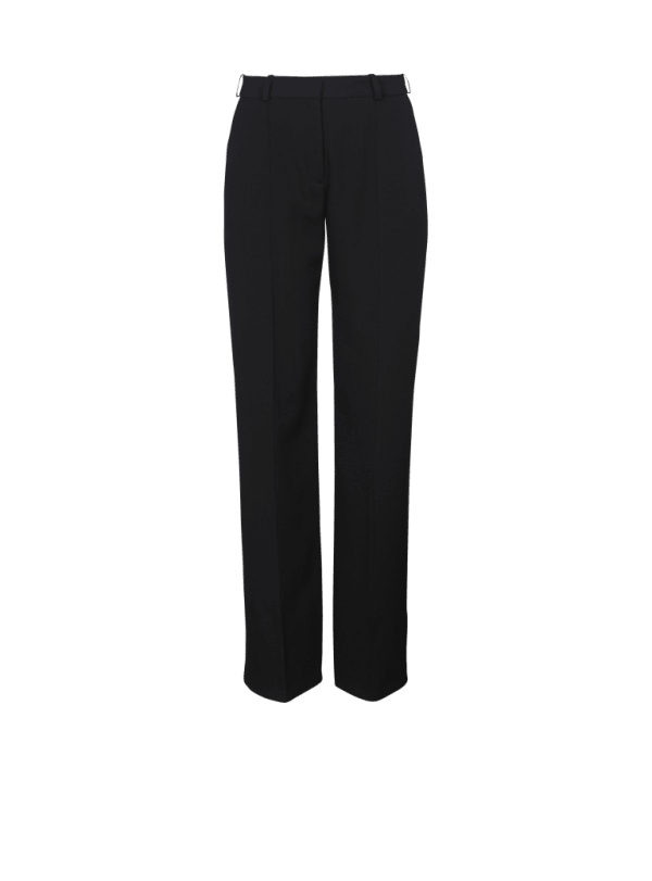balmain paris Pantalon de tailleur en grain de poudre noir - Femme balmain paris Pantalon de tailleur en grain de poudre noir - Femme