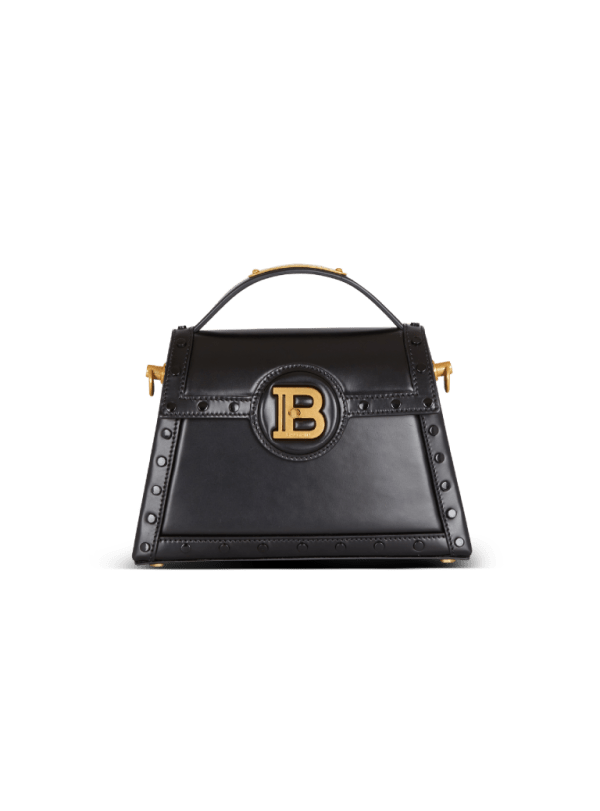 balmain paris Sac B-Buzz Dynasty en cuir box noir - Femme balmain paris Sac B-Buzz Dynasty en cuir box noir - Femme