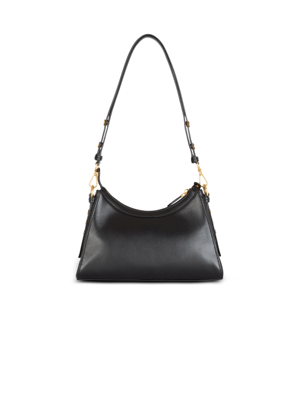 Balmain Paris Sac B-Buzz Hobo En Cuir De Veau Noir - Femme