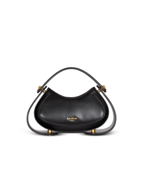 balmain paris Sac Jolie Madame Medium en cuir box noir - Femme