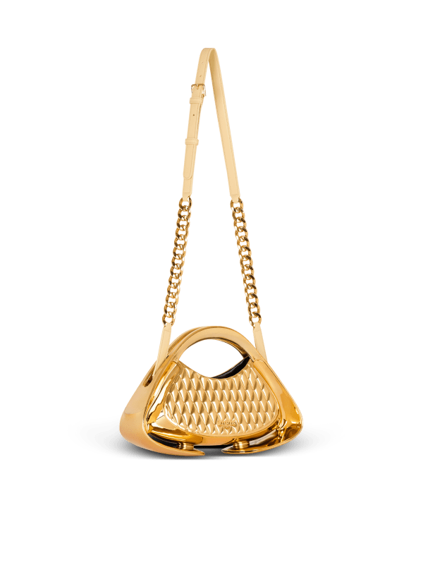 Balmain Paris Sac Jolie Madame Medium Matelassé Or - Femme