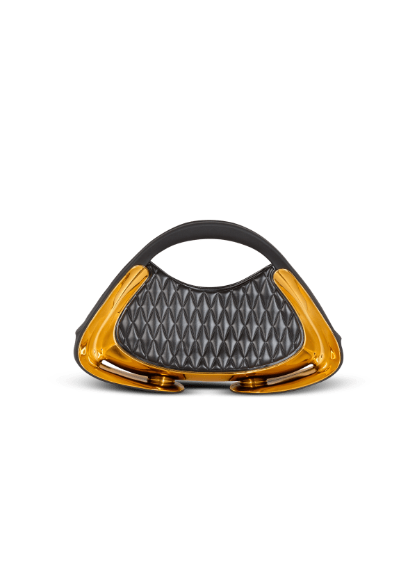 Balmain Paris Sac Jolie Madame Medium Matelassé Or - Femme