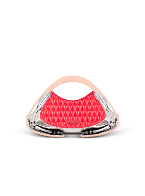 balmain paris Sac Jolie Madame Medium matelassé rouge - Femme